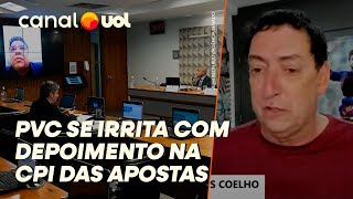 BOMBA NA CPI DAS APOSTAS ESPORTIVAS IRRITA PVC É O PABLO MARÇAL DA CPI DA MANIPULAÇÃO [upl. by Oad]