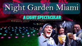 Night Garden Miami  A Light Spectacular  Miamis BEST Kept Secret [upl. by Marka]