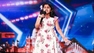 Souparnika Nair 10YearOld Gets a Standing Ovation for her INCREDIBLE Rendition of Never Enough [upl. by Ahsirek]