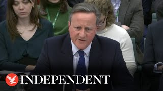 Watch again David Cameron testifies in House of Lords as he urges Hamas to accept ceasefire deal [upl. by Penrose]