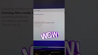 Samsung SSD 980 NVMe M2 SSD Windows 10 installation speed demo [upl. by Glennis]