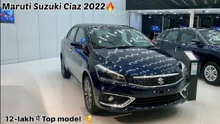 2022 Ciaz Alpha Top model  All features  On road price  marutisuzuki nexa ciaz2022 [upl. by Ahkeber]