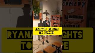 Ryanair Flights to Europe  SobinST  Standup Comedy lisboa [upl. by Annaiviv565]