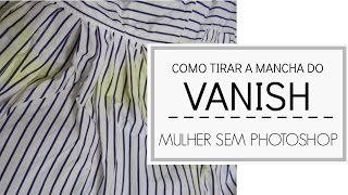 Vanish amarelou minha roupa  como tirar a mancha causada pelo Vanish [upl. by Epolenep]