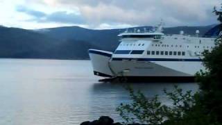 BC Ferries MV Northern Expedition at Skidegate BC Terminal [upl. by Schwartz]