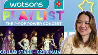 KAIA and G22 Collaboration stage at Watson Playlist Concert  Bisaya Reacts [upl. by Valma533]