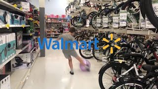 Messing around in Walmart day 1 funny [upl. by Clements]