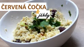 ČERVENÁ ČOČKA S JÁHLY Ⓥ  recept [upl. by Jones]