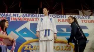 Zlatni Pojas Cacka 2012Vicovac Andriana Karate Klub Gepard Mladenovac [upl. by Ahsilav]