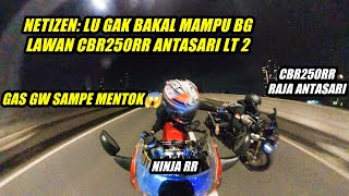 DIREMEHKAN NETIZEN LAWAN CBR250RR PENGHUNI ANTASARI😱NINJA RR KU KENCENG BOSKU‼️ [upl. by Toshiko509]