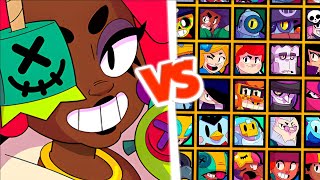 JUJU VS TODOS OS TODOS OS BRAWLERS DO BRAWL STARS [upl. by Leinad]