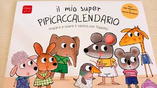 Il mio super Pipìcaccalendario  libro per bambini letto ad alta voce topotto [upl. by Cerveny]