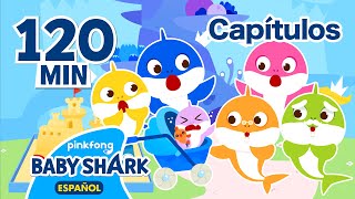 COMPLETO ¡Aquí Estás y Jugando al Escondite  Baby Shark en español [upl. by Diehl174]