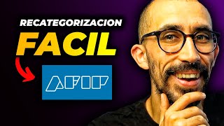 Cómo HACER la RECATEGORIZACIÓN de MONOTRIBUTO 2023 [upl. by Vania]