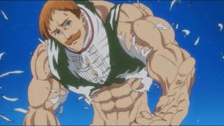 Escanor Vs Gowther English Dub Seven Deadly Sins [upl. by Yroc]