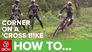 How To Corner On A CycloCross Bike  Matt Does CycloCross Ep 3 [upl. by Hsirap901]