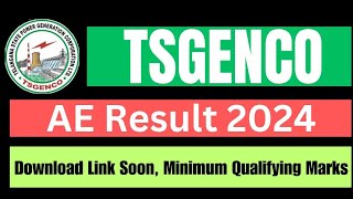 How to check the TSGENCO AE Result 2024 [upl. by Akym]