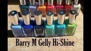 BarryM Gelly HiShine Review [upl. by Brendin]