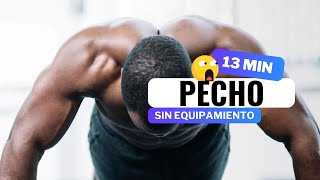 13 MIN RUTINA PARA PECTORALES TRICEPS Y HOMBROS⚡  Entrena Sin Equipamiento [upl. by Efron363]