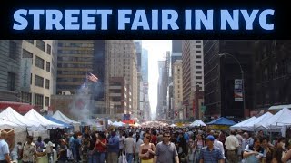 New York City Street Fair  Summer 2022 [upl. by Alansen525]