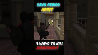 3 Ways To Kill Juggernaut  Cayo Perico Heist  Gta Online gta5 gta gtaonline [upl. by Leohcin]