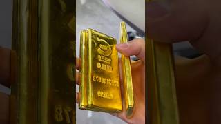 100g investment gold bar manufacturing processgoldprocessinggold [upl. by Varick]