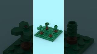 Microscale Lego trees tutorial 1 lego afol tutorial [upl. by Geesey]