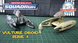 Vulture Droid Serie 4 Star Wars Micro Galaxy Squadron [upl. by Paff513]