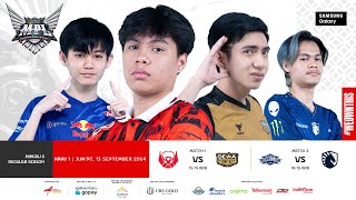 🔴 LIVE  MPL ID S14  Regular Season Hari 1 Minggu 6  Bahasa Indonesia [upl. by Llatsyrc]