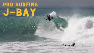 Professional Surfers arrive to all time Supertubes Jeffreys Bay [upl. by Gnem]