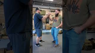 How to Handshake Like a GUN GUY [upl. by Maurilla]