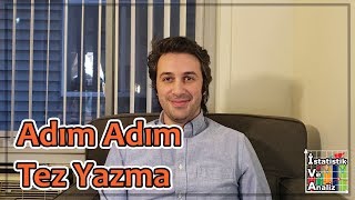 Tez Nasıl Yazılır Makale ve Tez Yazma Rehberi [upl. by Elizabet]