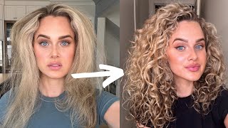 Hair Oiling Routine for Healthy Curly Hair✨ [upl. by Sudnak]