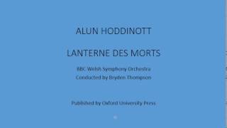 Alun Hoddinott  Lanterne des Morts [upl. by Eilujna]