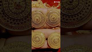 gold earring design kan pashaকানের দুল ডিজাইন [upl. by Elocyn]