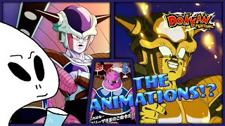 DBZ Dokkan Battle THE ANIMATIONS ARE INSANE DOKKAN FEST FIRST FORM FRIEZA SA amp DETAILS REACTION [upl. by Harley]