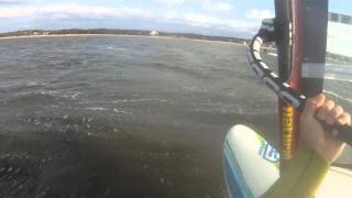 Windsurf session  Arcachon  Fanatic Gecko 105 2015 [upl. by Mikol684]