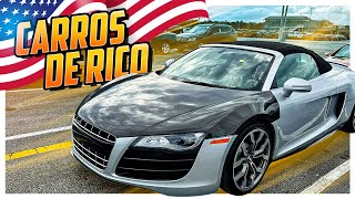 5 CARROS DE MILIONÁRIO NOS ESTADOS UNIDOS 😱 É CARO OU BARATO [upl. by Ahtimat]