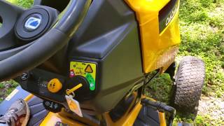 Cub Cadet XT2 Cold Start [upl. by Darelle]