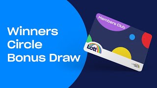 Winners Circle Weekly Bonus Draw 1410  The Lott [upl. by Ahsinhoj481]