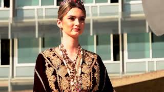 Le caftan marocain fait son show à lUNESCO lors de la semaine africaine de la culture [upl. by Cocke]