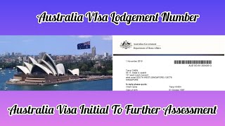 How To Check Australia Visa Lodgement Number Issued File Initial To Further Full Details [upl. by Dorwin]