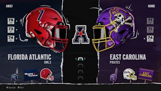 Florida Atlantic at East Carolina [upl. by Agretha]