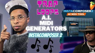 Instacomposer 2 trap loops  dark trap melody Instacomposer 2 [upl. by Janaye]