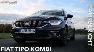 2019 FIAT Tipo Kombi Fahrbericht Test Review Probefahrt Kaufberatung Preis Meinung Kritik [upl. by Braun]