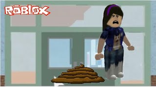 HAVING DIARRHEA IN ROBLOX HIGHSCHOOL [upl. by Menendez]