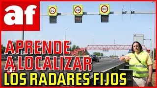 Radares fijos de velocidad  Cómo identificarlos [upl. by Lebaron]