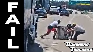 Watch These Truck Drivers Embarrass Themselves  Bonehead Truckers of the Week [upl. by Phenica]