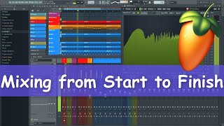 FL Studio Mixing a song from Start to Finish [upl. by Nerissa]