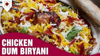 How to Make Hyderabadi Chicken Dum Biryani  चिकन दम बिरयानी  Easy Cook with Food Junction [upl. by Allecsirp]